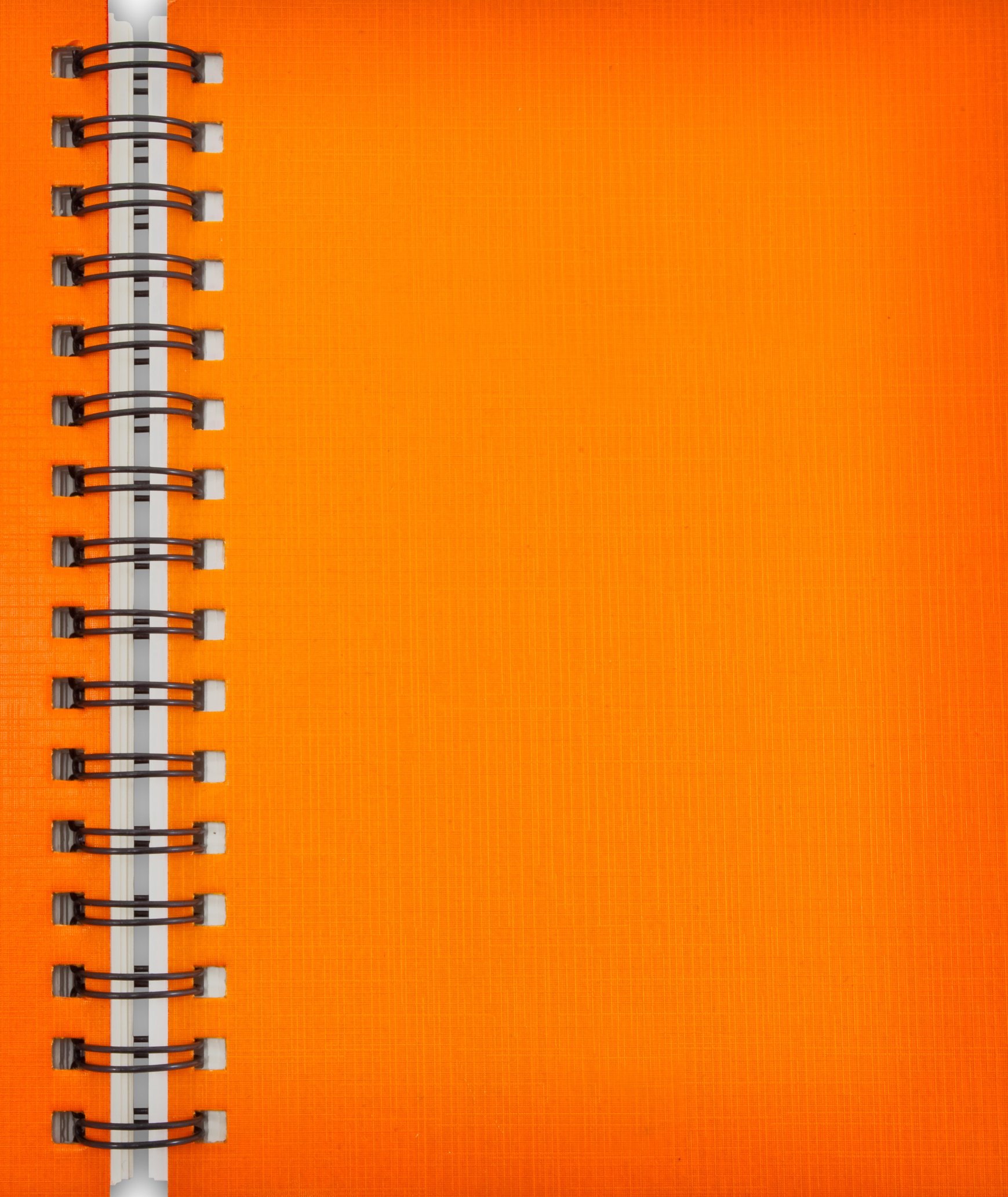 Orange notebook